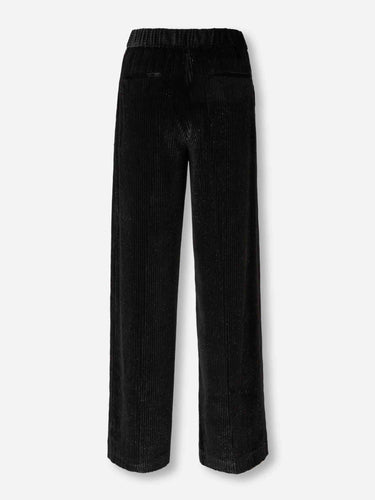 Peserico Mujer Barcelona Pantalones Anchos Pana color Negro sku 761-003838 01 - Foto 3