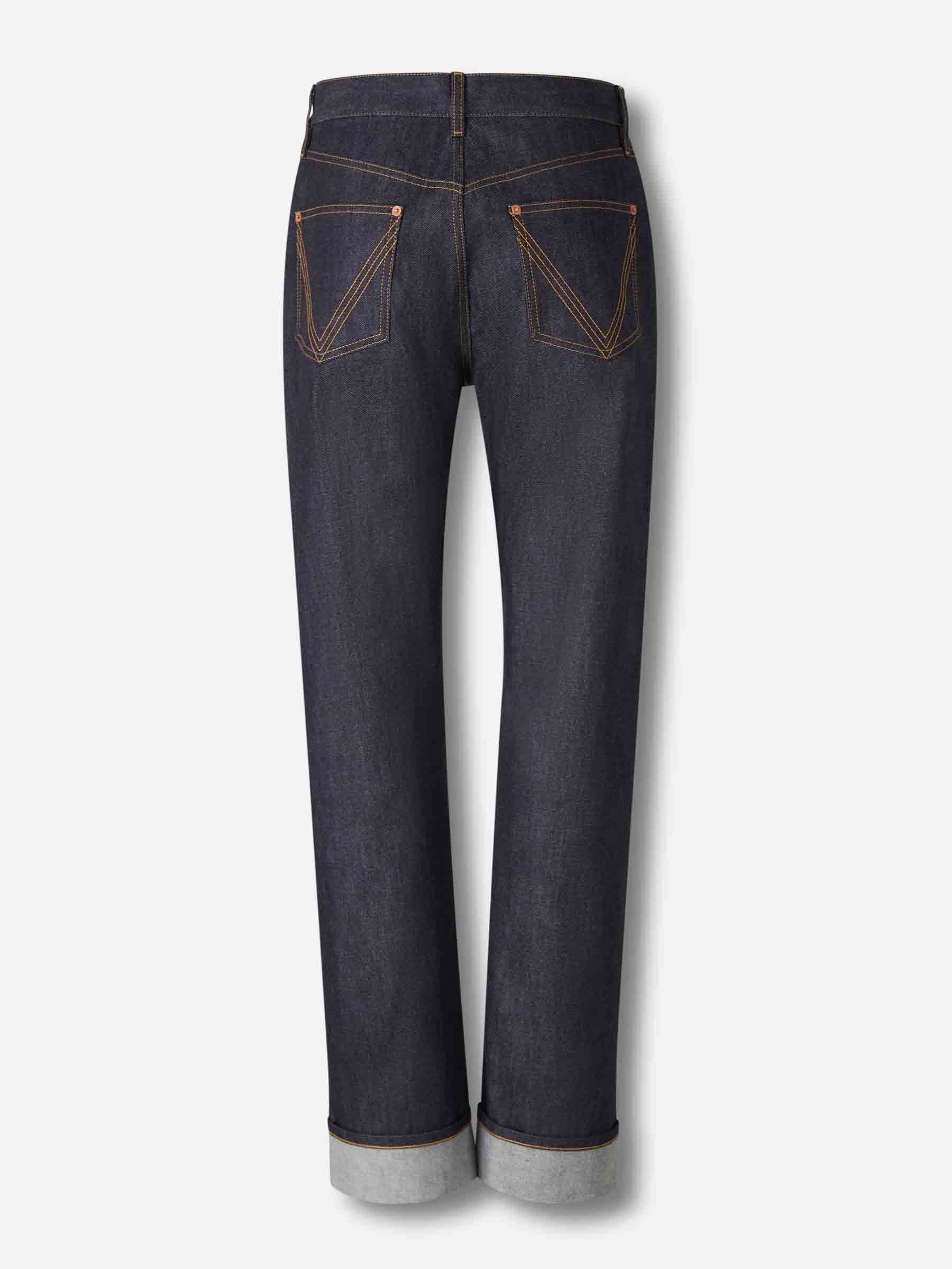 Bottega Veneta Mujer Barcelona Jeans Rectos Algodón color Azul Denim sku 761-003846 01 - Foto 2