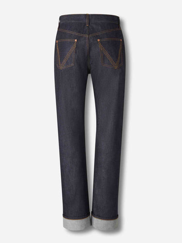 Bottega Veneta Mujer Barcelona Jeans Rectos Algodón color Azul Denim sku 761-003846 01 - Foto 2