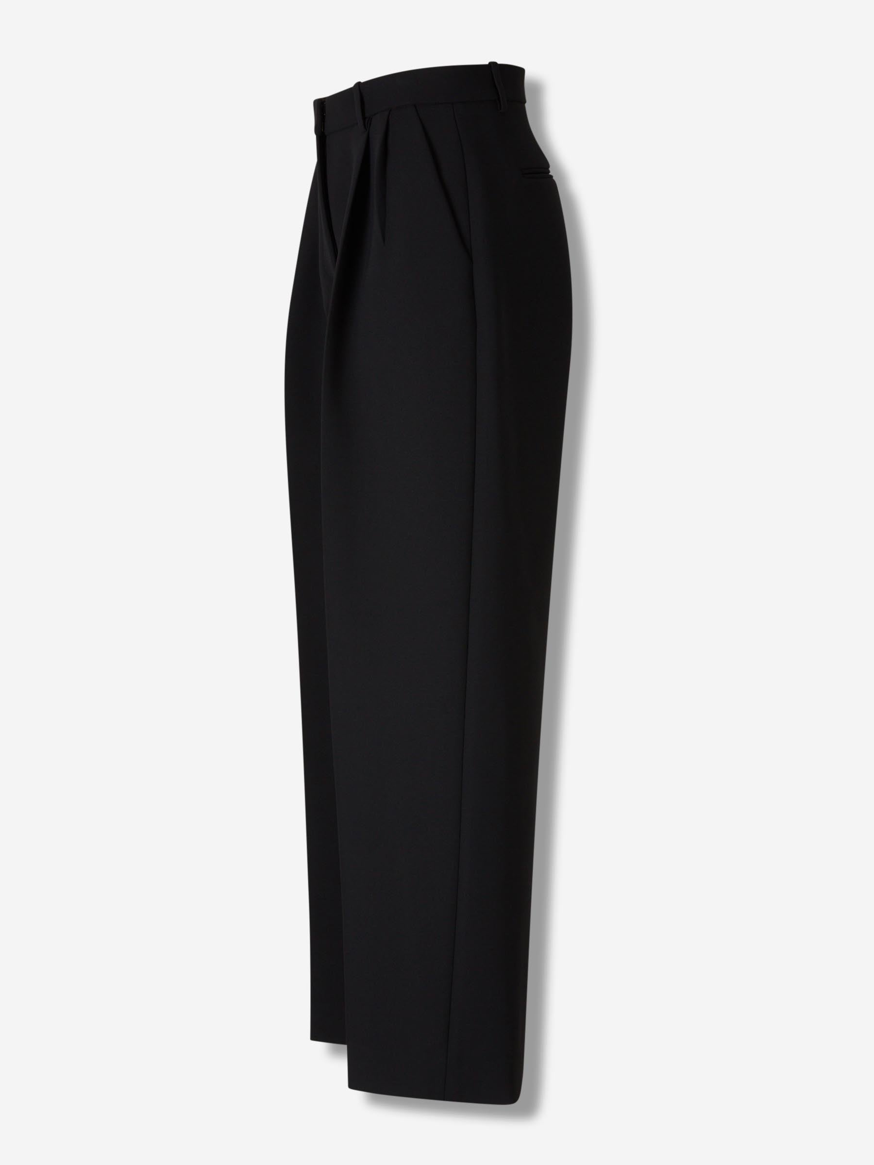 Khaite Mujer Barcelona Pantalones de Vestir August color Negro sku 761-003851 01 - Foto 2