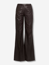 Dorothee Schumacher Mujer Barcelona Pantalones Flared Cuero color Marrón Oscuro sku 761-003853 01 - Foto 1