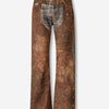 Acne Studios Mujer Barcelona Jeans Anchos Trampantojo color Marrón sku 761-003861 01 - Foto 1