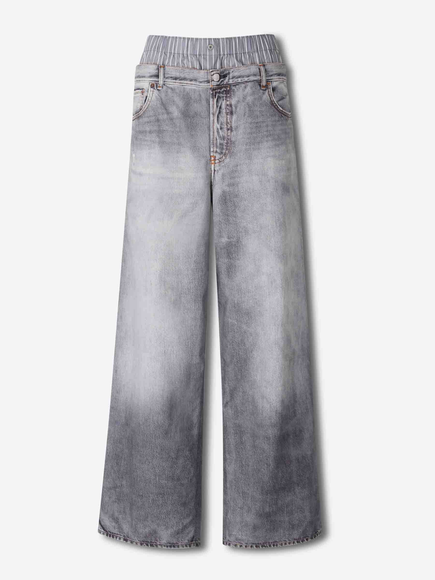 Acne Studios Mujer Barcelona Pantalones Trampantojo Estampado color Gris Piedra sku 761-003863 00 - Foto 1