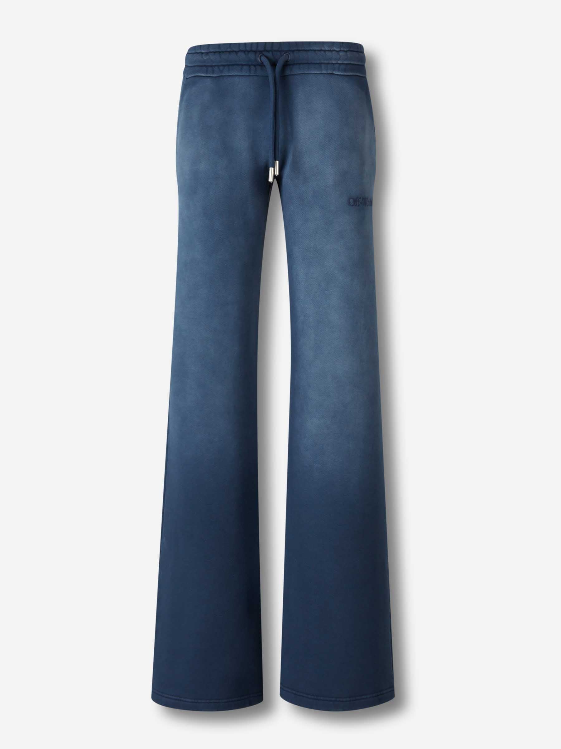Off-White Mujer Barcelona Joggers Anchos Rectos color Azul Marino sku 761-003865 01 - Foto 1