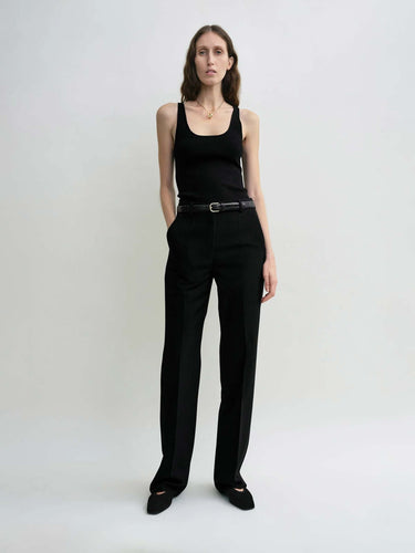 TOTEME Mujer Barcelona Pantalones Vestir Rectos color Negro sku 761-003868 01 - Foto 2