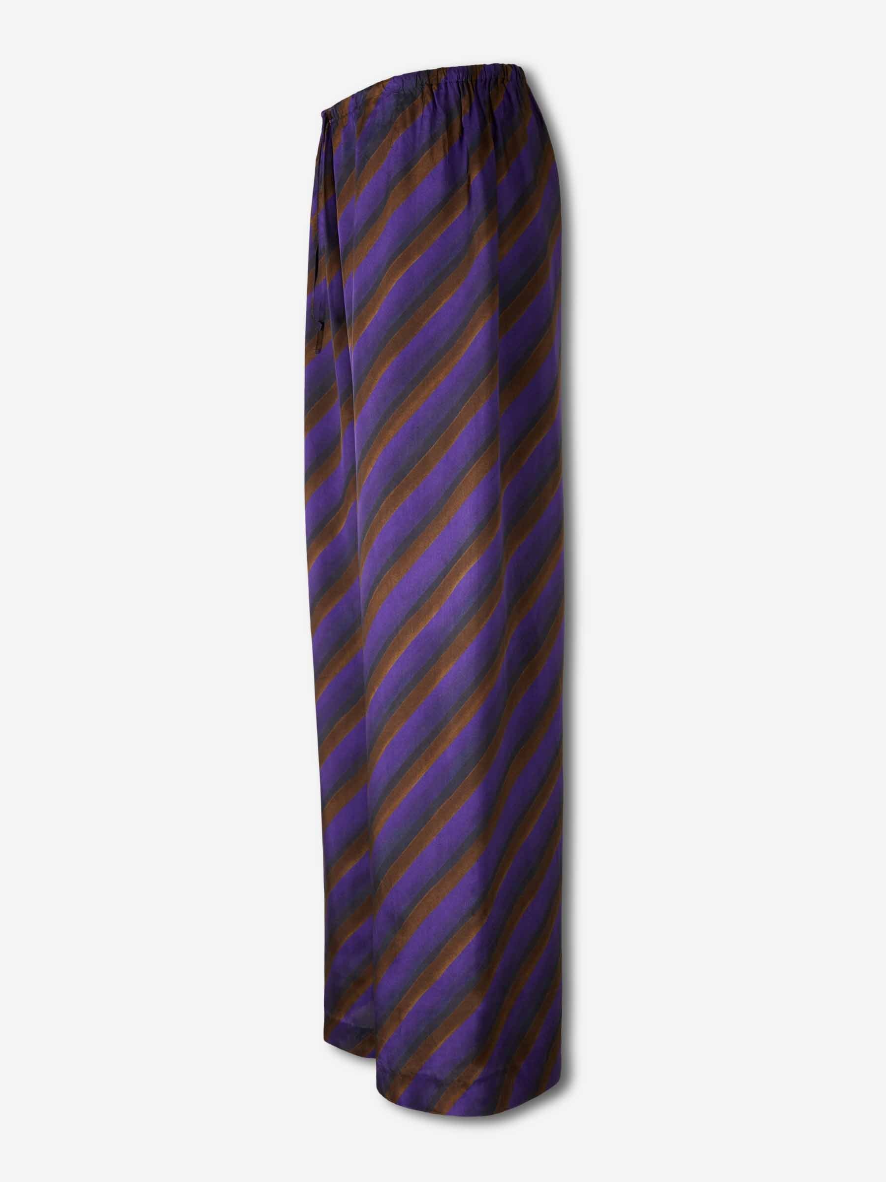 Dries Van Noten Mujer Barcelona Pantalones Anchos Estampados color Violeta sku 761-003873 01 - Foto 2