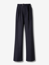 Dries Van Noten Mujer Barcelona Pantalones Anchos Peaches Bis color Azul Marino sku 761-003875 01 - Foto 1
