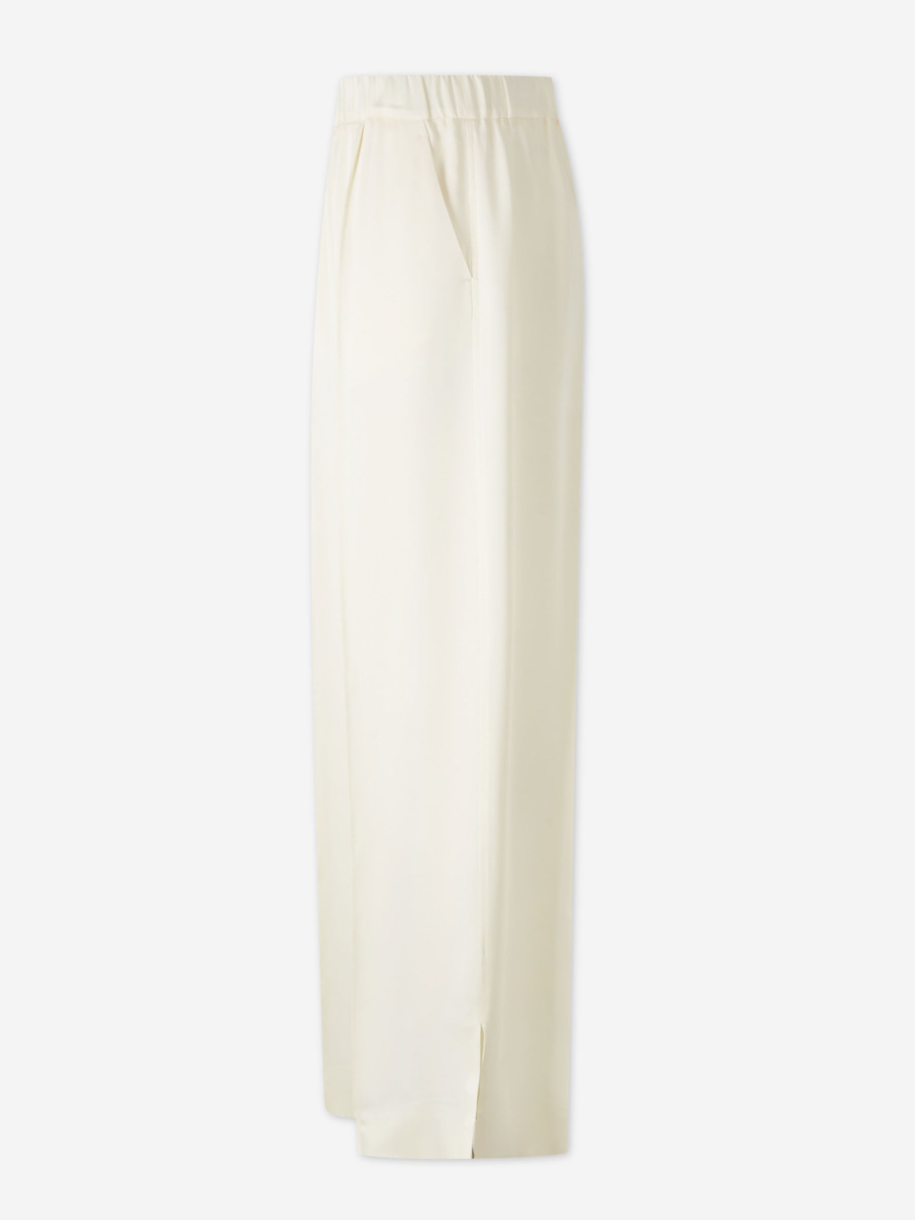 Jil Sander Mujer Barcelona Pantalones Satinados color Crema sku 761-003881 01 - Foto 2