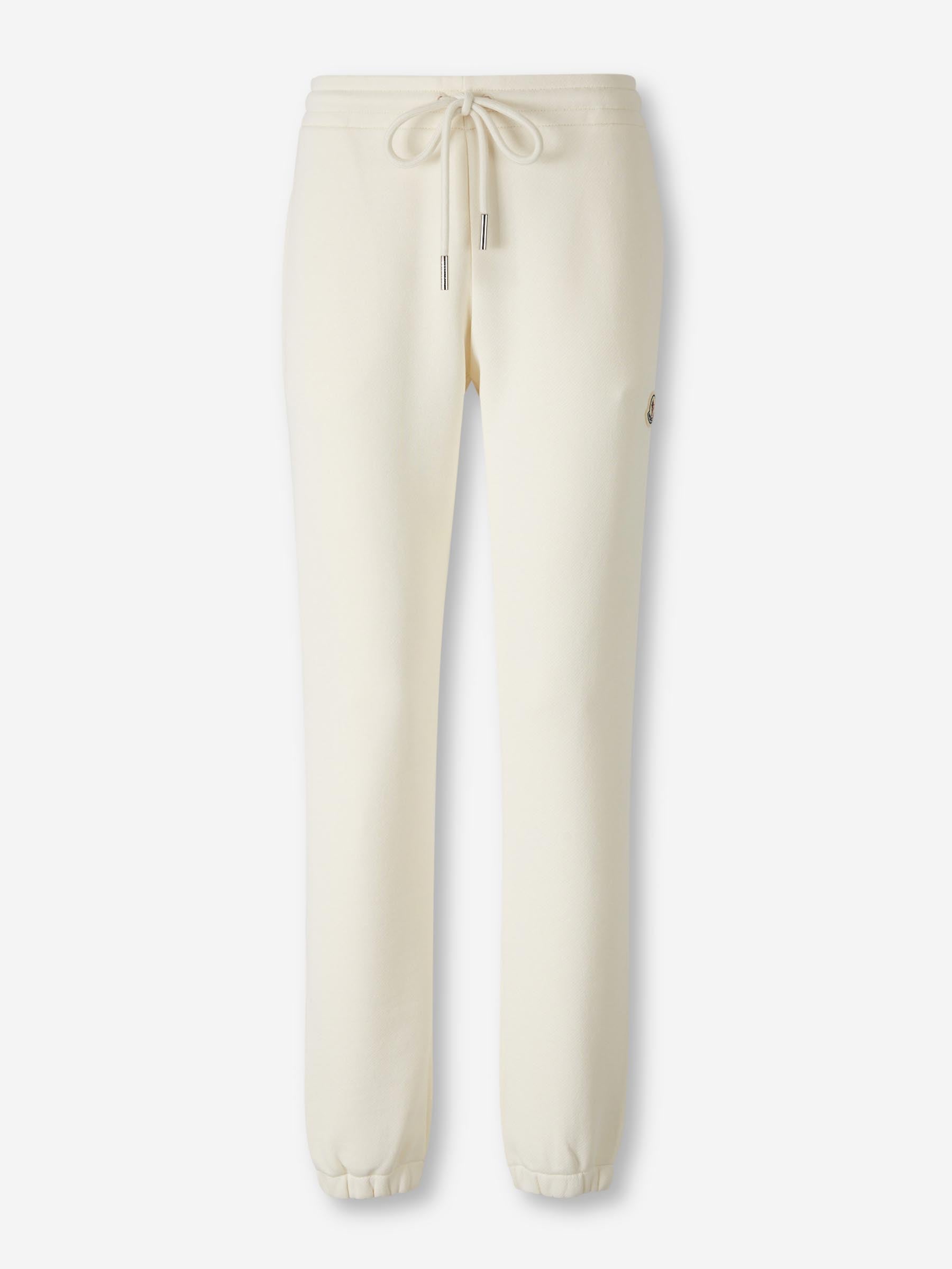 Moncler Mujer Barcelona Joggers Algodón color Marfil sku 761-003888 01 - Foto 1