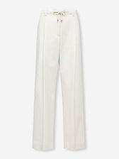 Moncler Mujer Barcelona Pantalones de Vestir Lana color Marfil sku 761-003889 01 - Foto 1