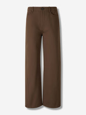 TOTEME Mujer Barcelona Pantalones Rectos Twisted color Marrón Oscuro sku 761-003891 01 - Foto 1