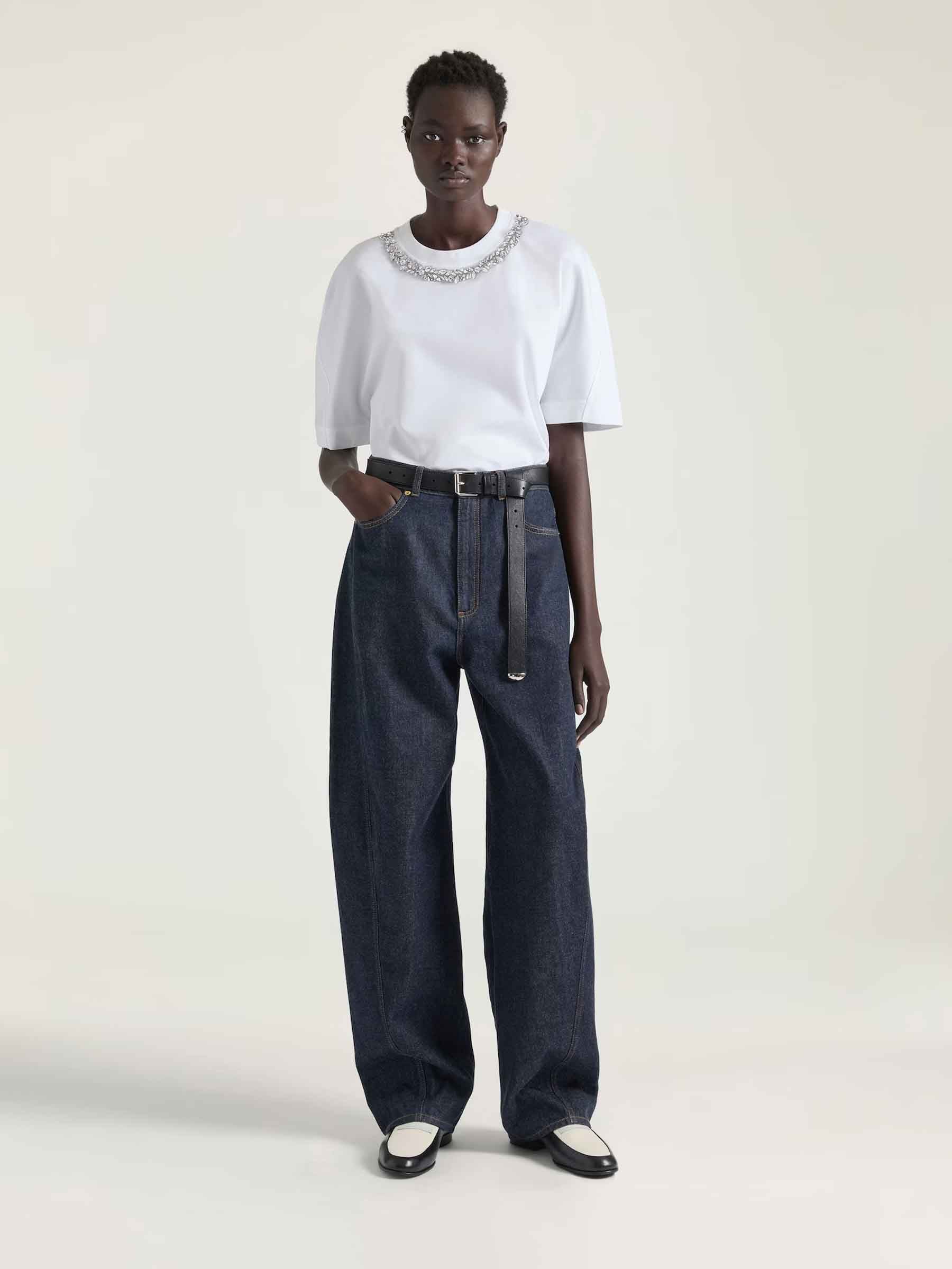Givenchy Mujer Barcelona Jeans Cocoon color Azul Denim Oscuro sku 761-003905 01 - Foto 2