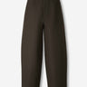 Lemaire Mujer Barcelona Pantalones Anchos Chinos color Marrón Oscuro sku 761-003909 01 - Foto 1