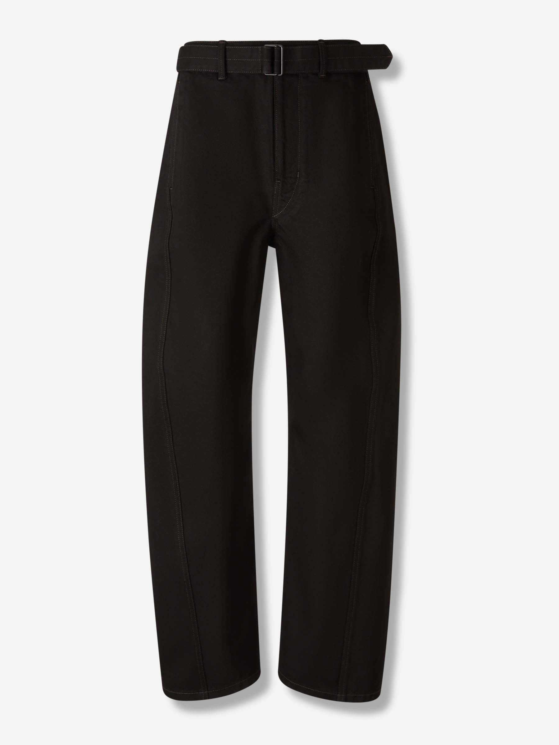 Lemaire Mujer Barcelona Jeans Twisted Belted color Negro sku 761-003910 01 - Foto 1
