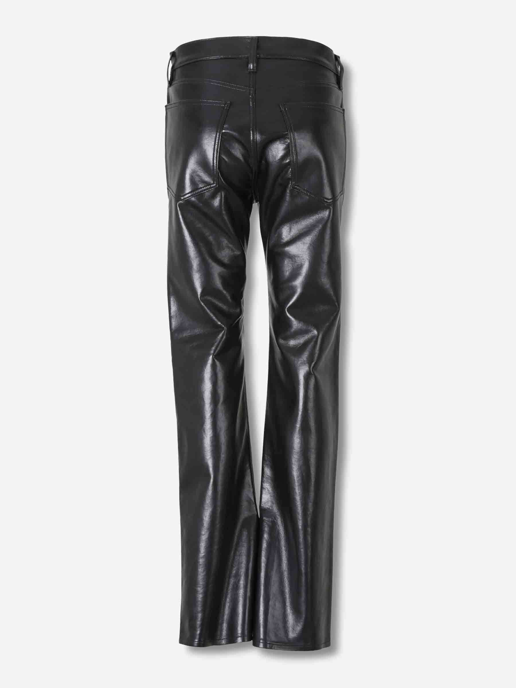 Agolde Mujer Barcelona Pantalones Rectos Piel color Negro sku 761-003915 01 - Foto 2