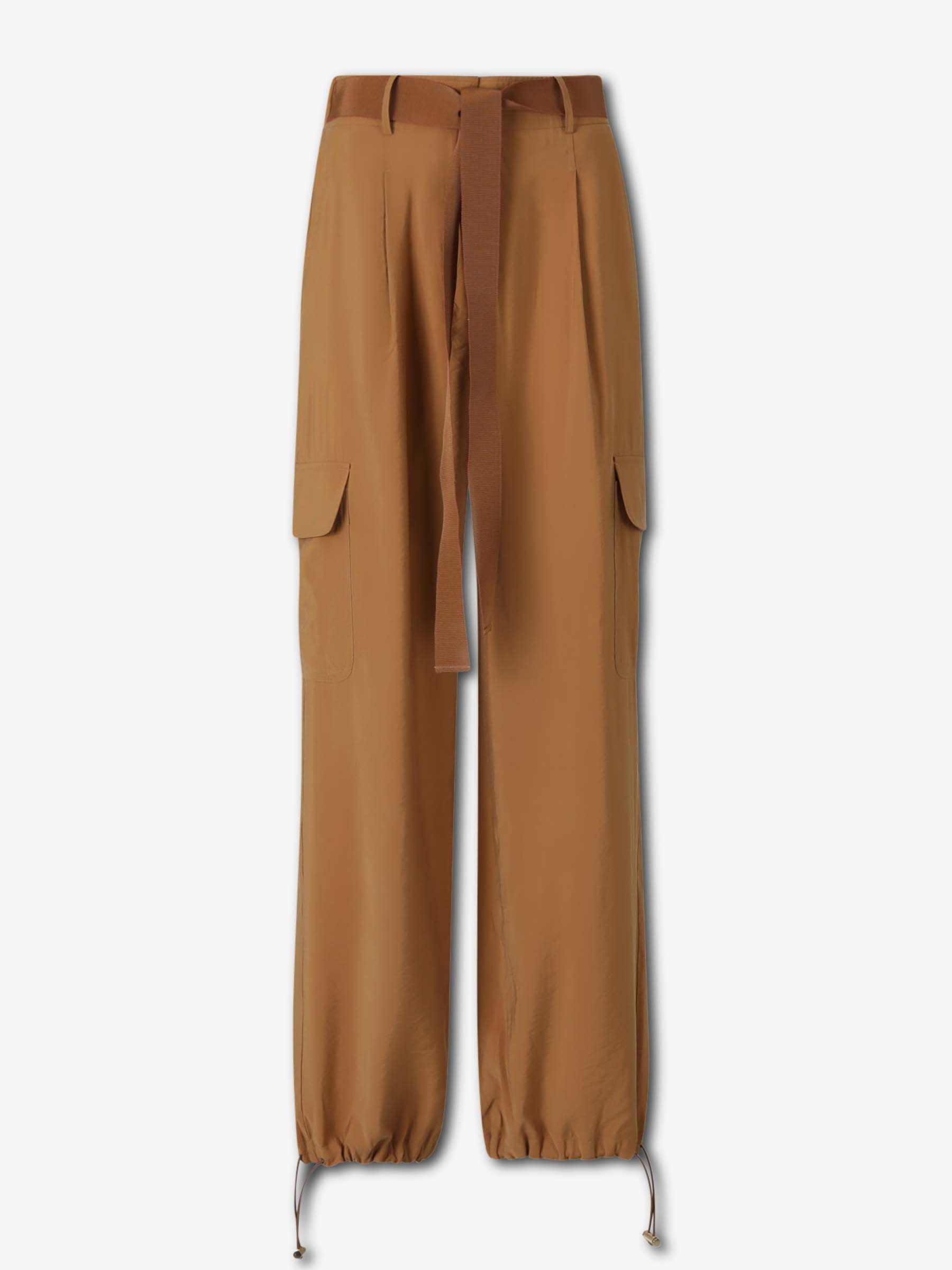 Silvia Tcherassi Mujer Barcelona Pantalones Cargo Darnell color Camel sku 761-003919 01 - Foto 1