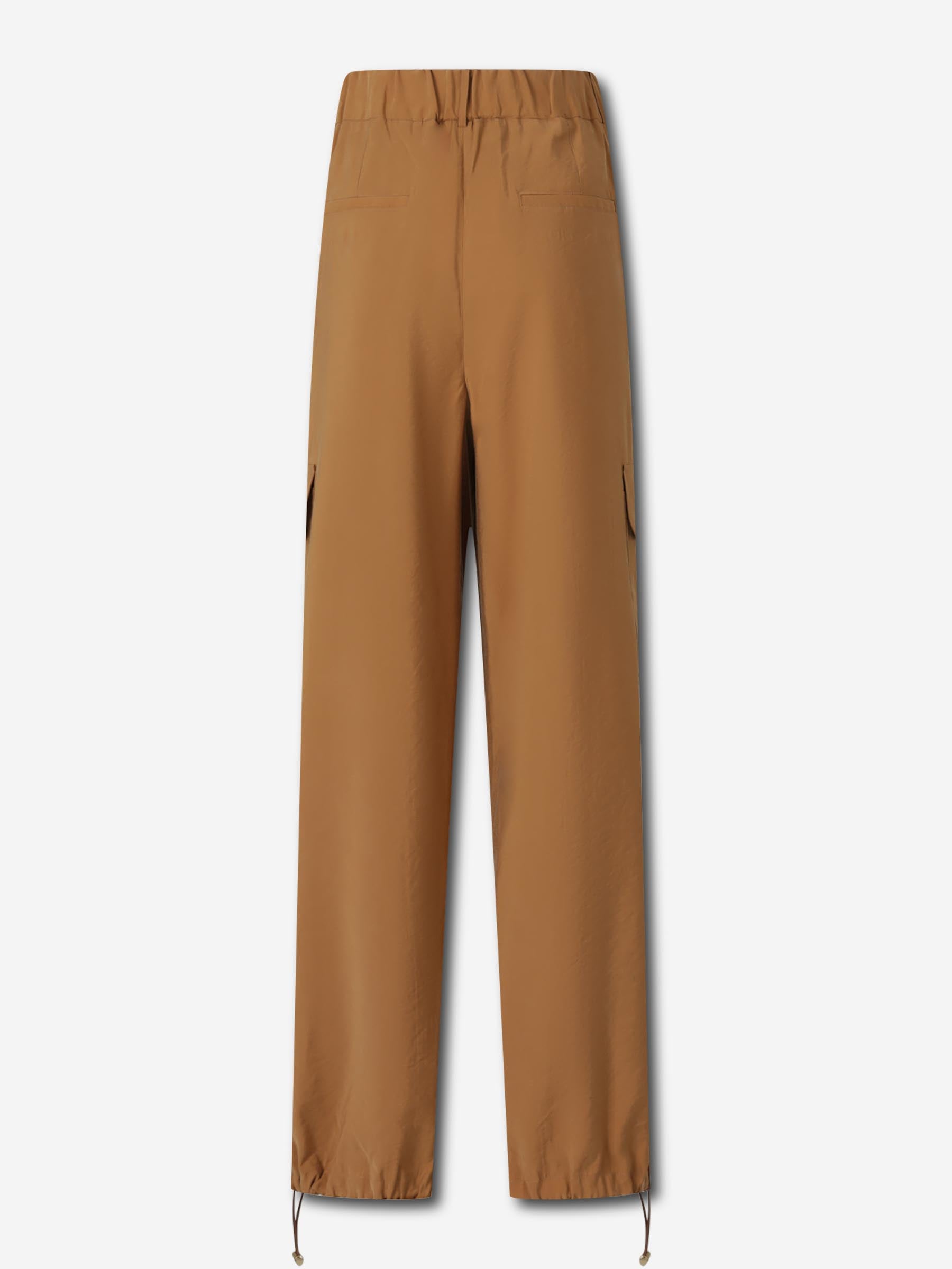 Silvia Tcherassi Mujer Barcelona Pantalones Cargo Darnell color Camel sku 761-003919 01 - Foto 2