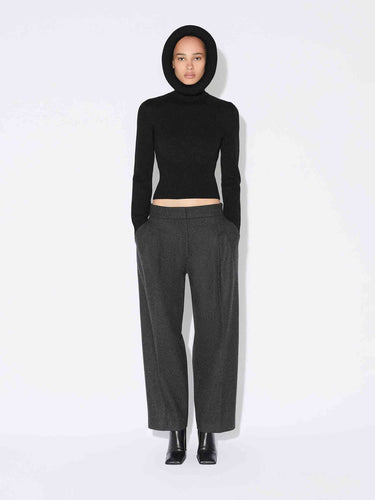 Alaïa Mujer Barcelona Pantalones Vestir Franela color Negro sku 761-003926 01 - Foto 2