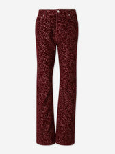 Rabanne Mujer Barcelona Pantalones Baggy Rectos color Burdeos sku 761-003930 01 - Foto 1