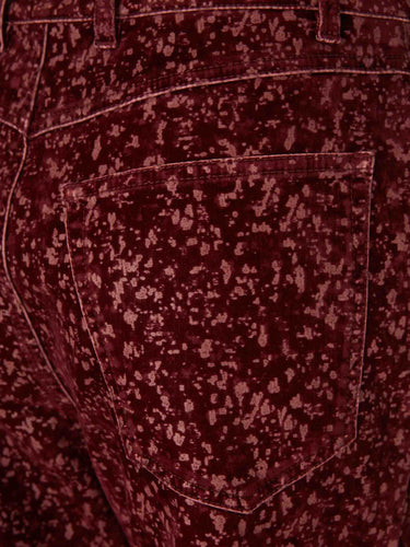 Rabanne Mujer Barcelona Pantalones Baggy Rectos color Burdeos sku 761-003930 01 - Foto 4