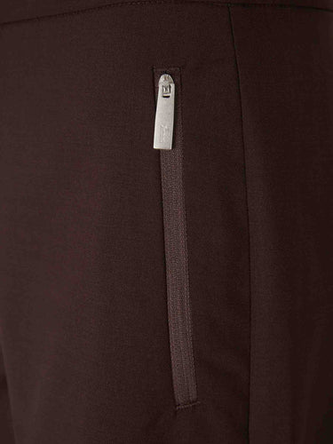 Laminar Mujer Barcelona Pantalones Anchos Lana color Marrón Oscuro sku 761-003931 01 - Foto 4
