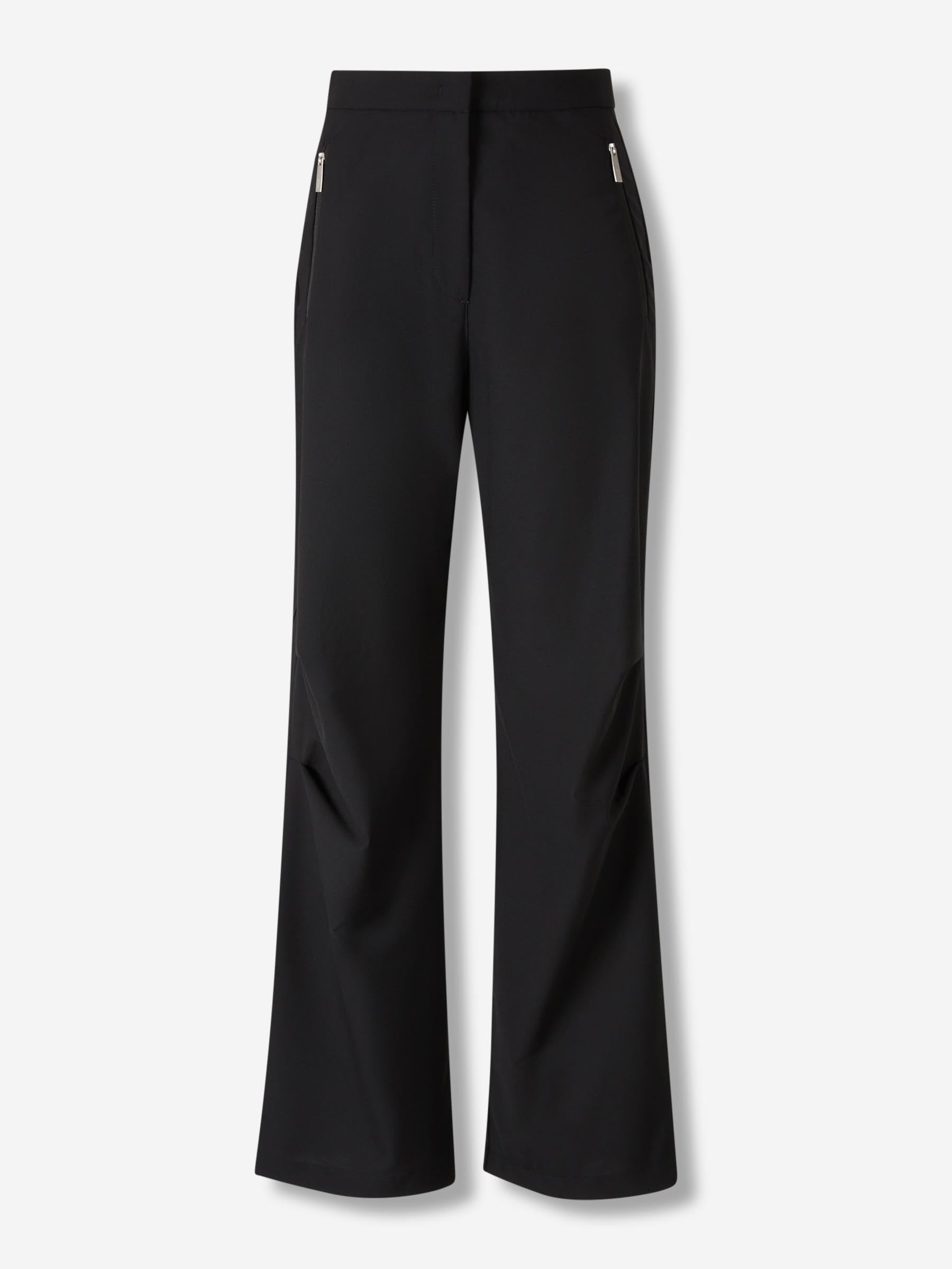 Laminar Mujer Barcelona Pantalones Anchos Lana color Negro sku 761-003931 02 - Foto 1