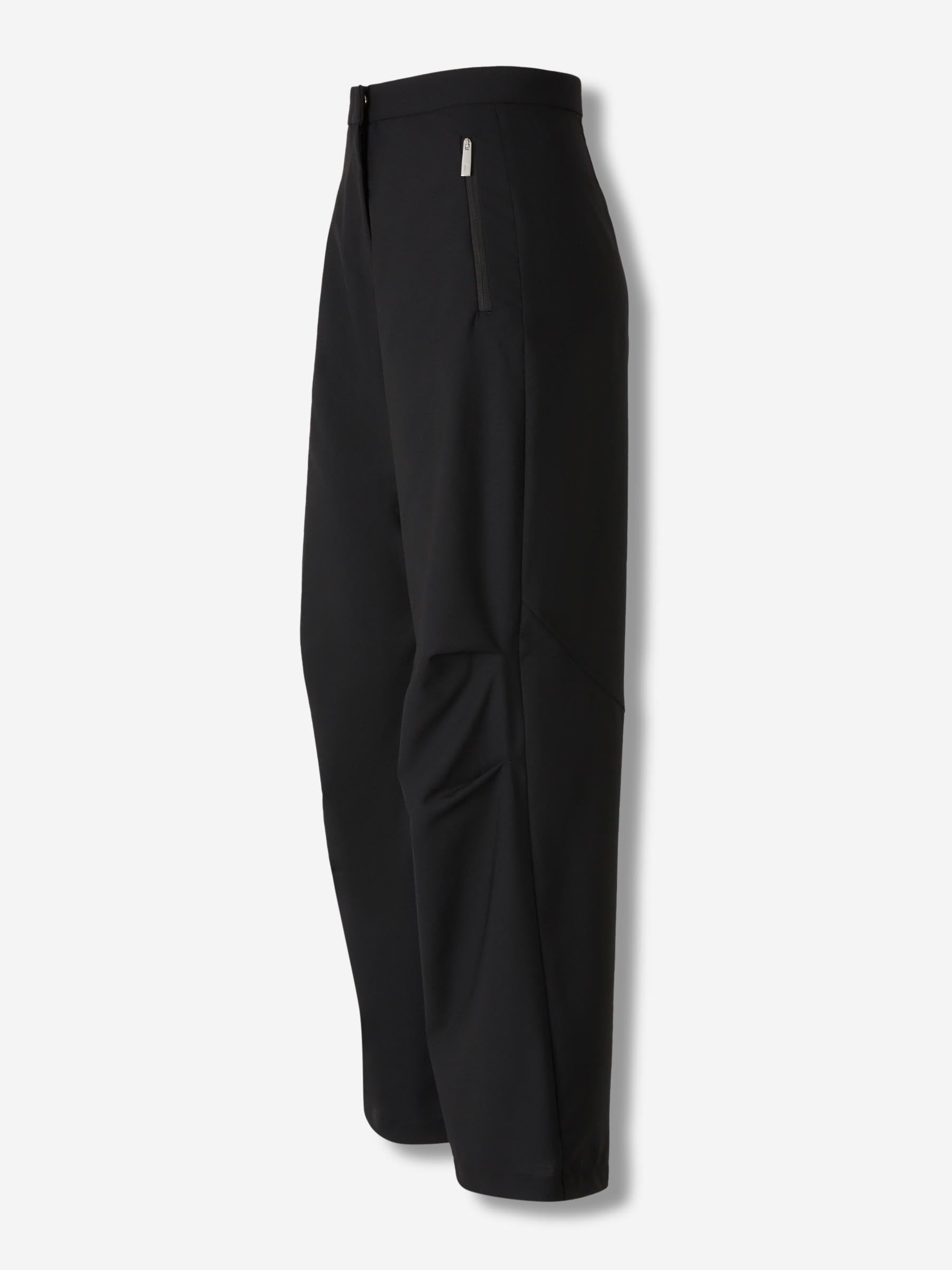 Laminar Mujer Barcelona Pantalones Anchos Lana color Negro sku 761-003931 02 - Foto 2