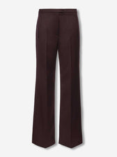Magda Butrym Mujer Barcelona Pantalones Rectos Lana color Burdeos sku 761-003941 01 - Foto 1