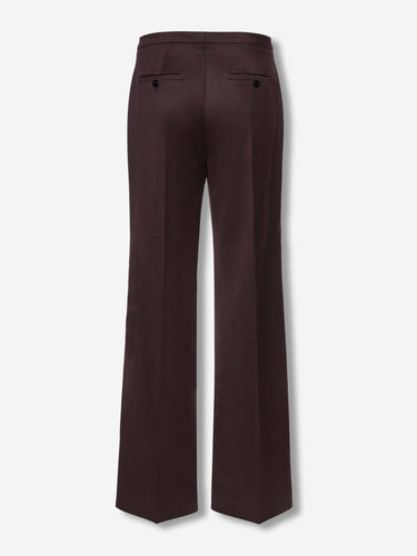 Magda Butrym Mujer Barcelona Pantalones Rectos Lana color Burdeos sku 761-003941 01 - Foto 3
