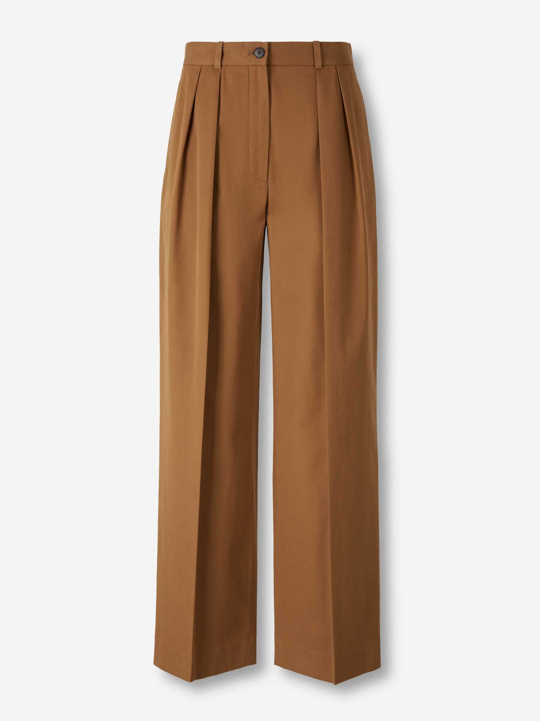 The Row Mujer Barcelona Pantalones Anchos Igor color Caramelo sku 761-003960 01 - Foto 1