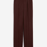 Max Mara Mujer Barcelona Pantalones Rectos Gabardina color Burdeos sku 761-003968 01 - Foto 1