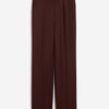 Max Mara Mujer Barcelona Pantalones Rectos Gabardina color Burdeos sku 761-003968 01 - Foto 1