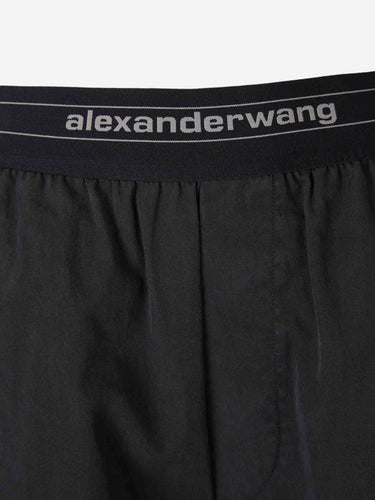 Alexander Wang Mujer Barcelona Pantalones Anchos Logo color Negro sku 761-003971 01 - Foto 4
