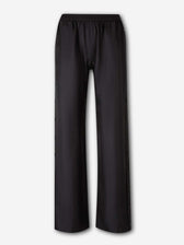 Alexander Wang Mujer Barcelona Pantalones Rectos Seda color Negro sku 761-003973 01 - Foto 1