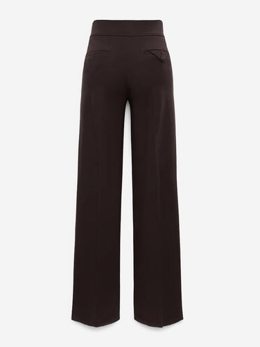 Dorothee Schumacher Mujer Barcelona Pantalones Anchos Punto Milano color Marrón Oscuro sku 761-003978 01 - Foto 3