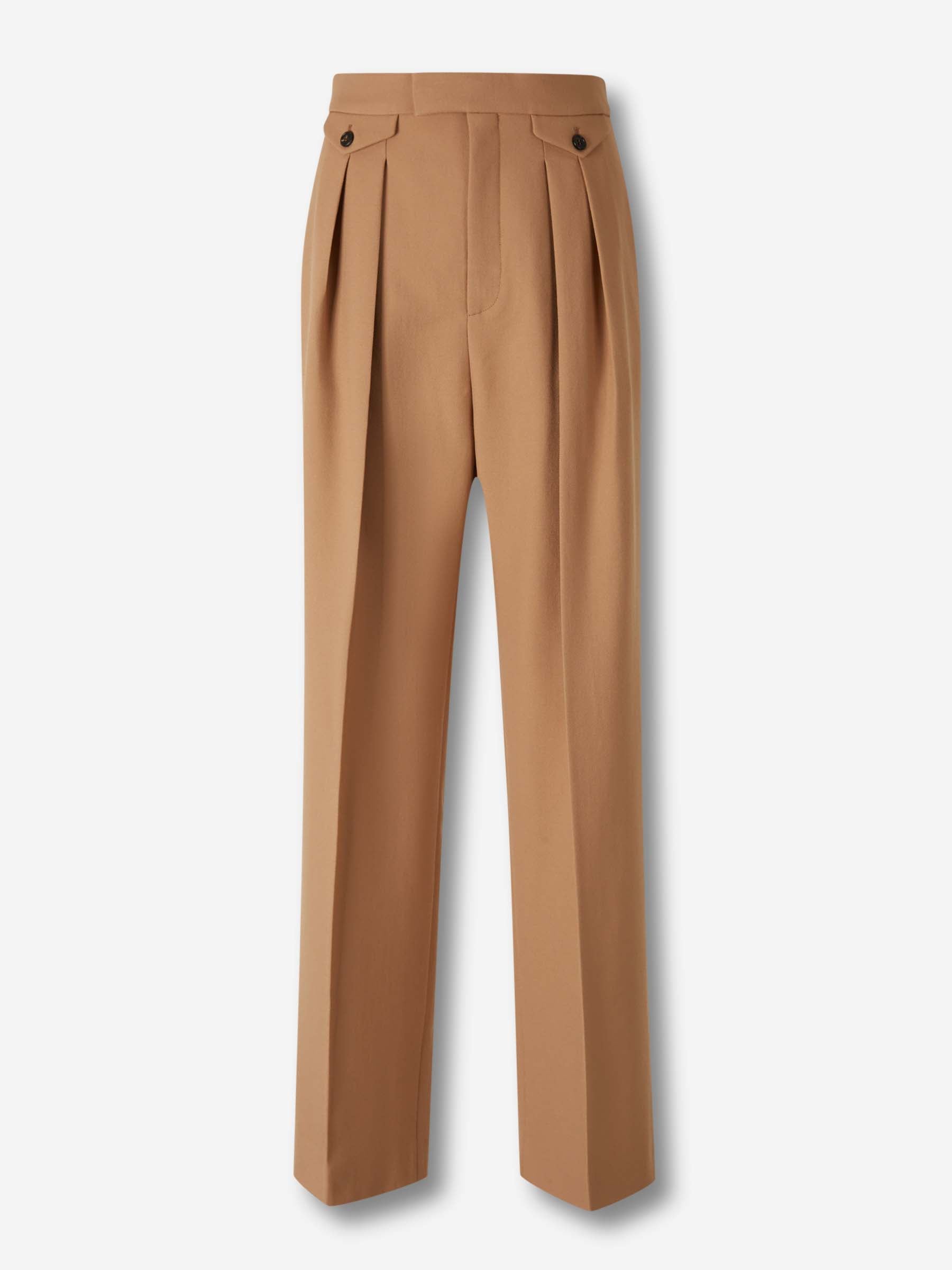 Chloé Mujer Barcelona Pantalones Anchos Pinzas color Camel sku 761-003981 01 - Foto 1
