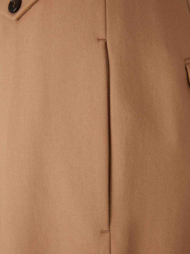 Chloé Mujer Barcelona Pantalones Anchos Pinzas color Camel sku 761-003981 01 - Foto 5