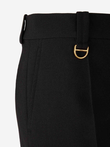 Chloé Mujer Barcelona Pantalones Rectos Lana color Negro sku 761-003982 01 - Foto 4