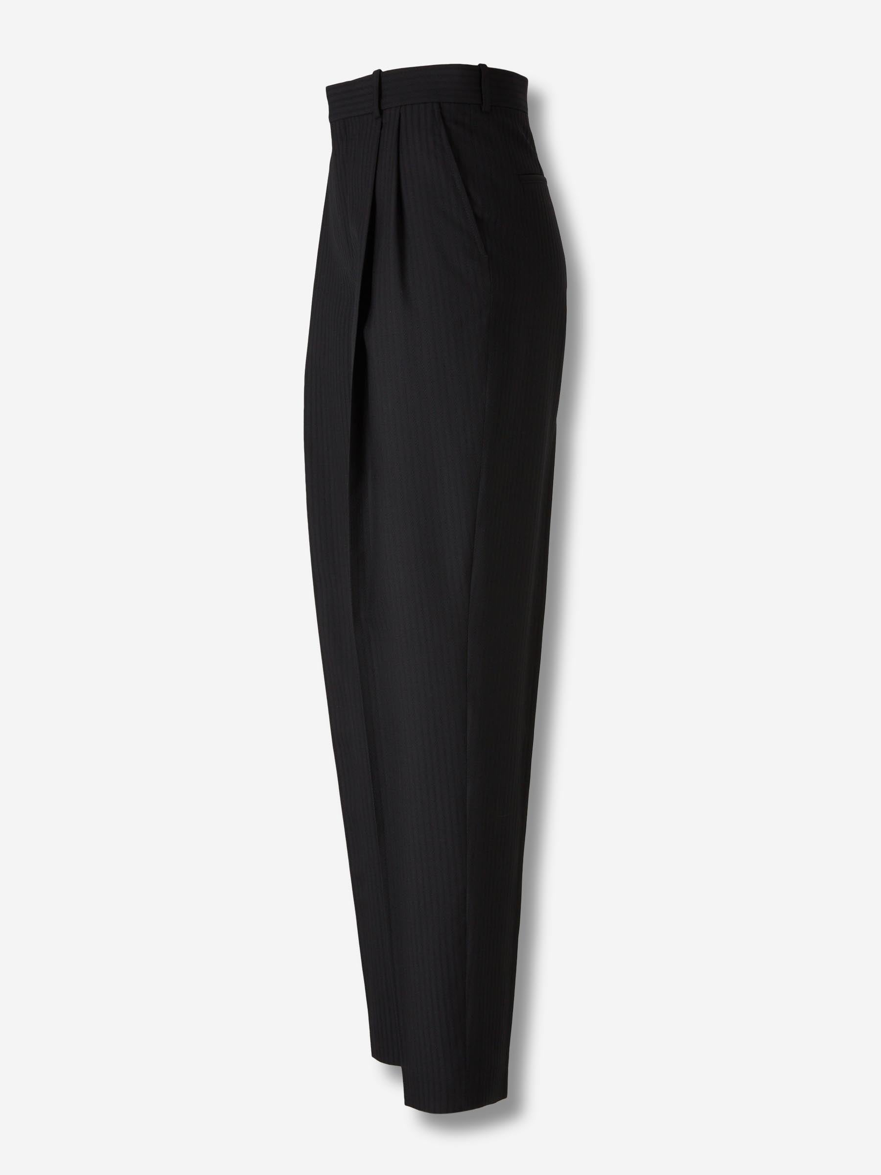 Chloé Mujer Barcelona Pantalones Sastre Rayas color Negro sku 761-003983 01 - Foto 2