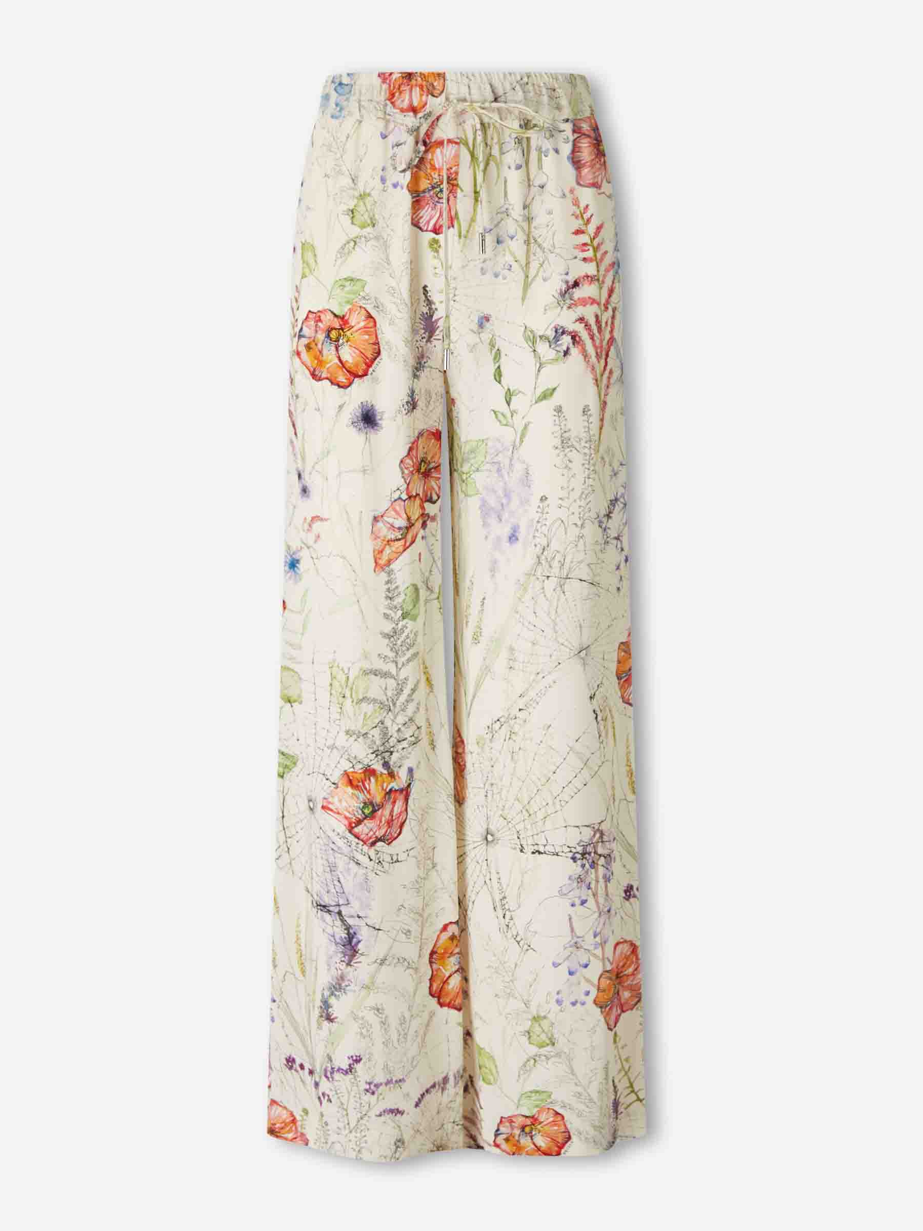 McQueen Mujer Barcelona Pantalones Rectos Floral color Multicolor sku 761-003987 01 - Foto 1