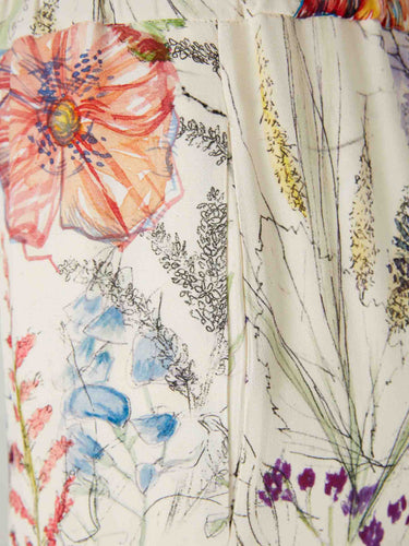 McQueen Mujer Barcelona Pantalones Rectos Floral color Multicolor sku 761-003987 01 - Foto 4