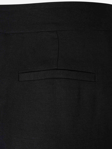Simkhai Mujer Barcelona Pantalones Anchos Lino color Negro sku 761-003989 01 - Foto 5