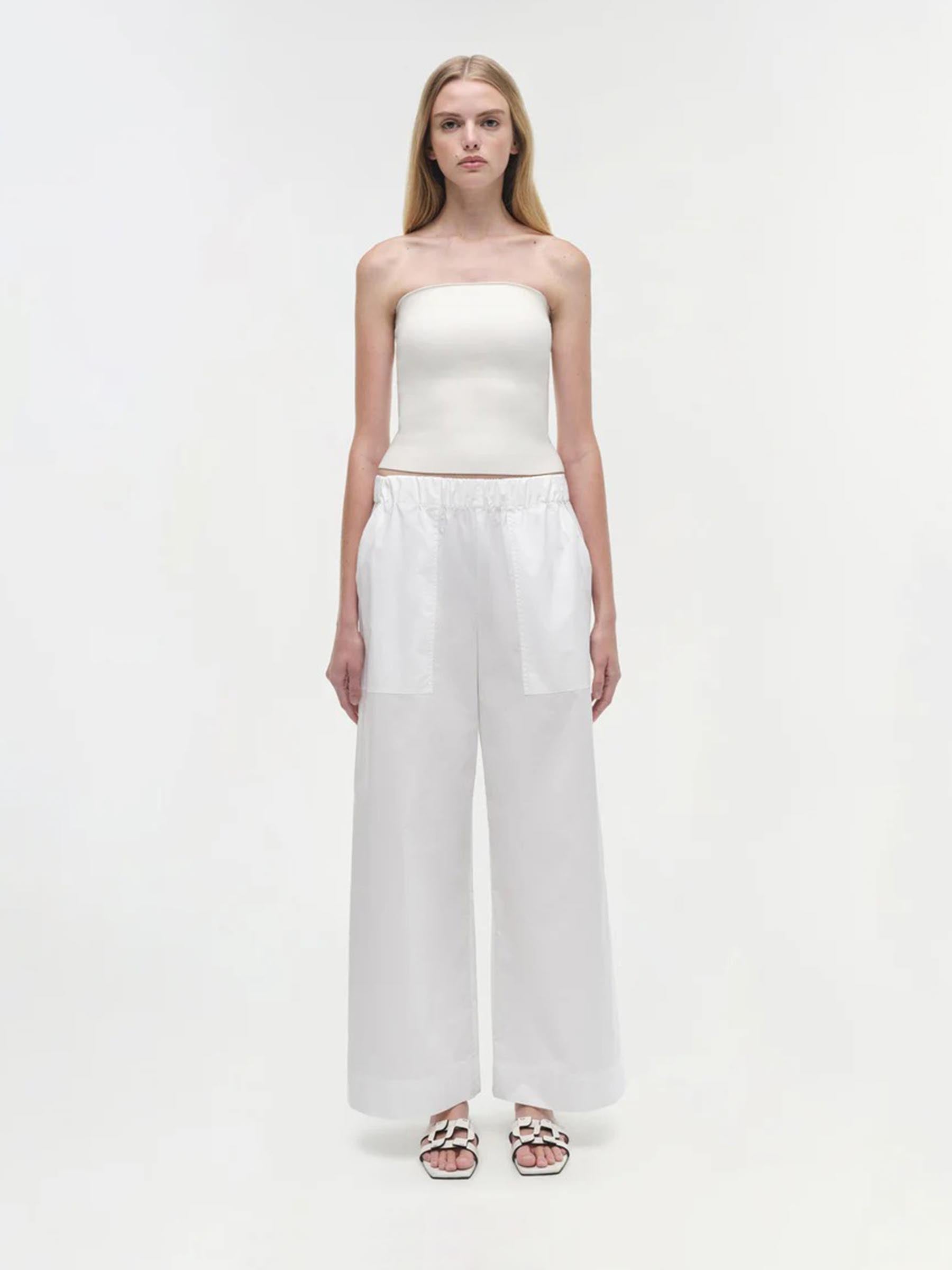 Simkhai Mujer Barcelona Pantalones Anchos color Blanco sku 761-003992 01 - Foto 2