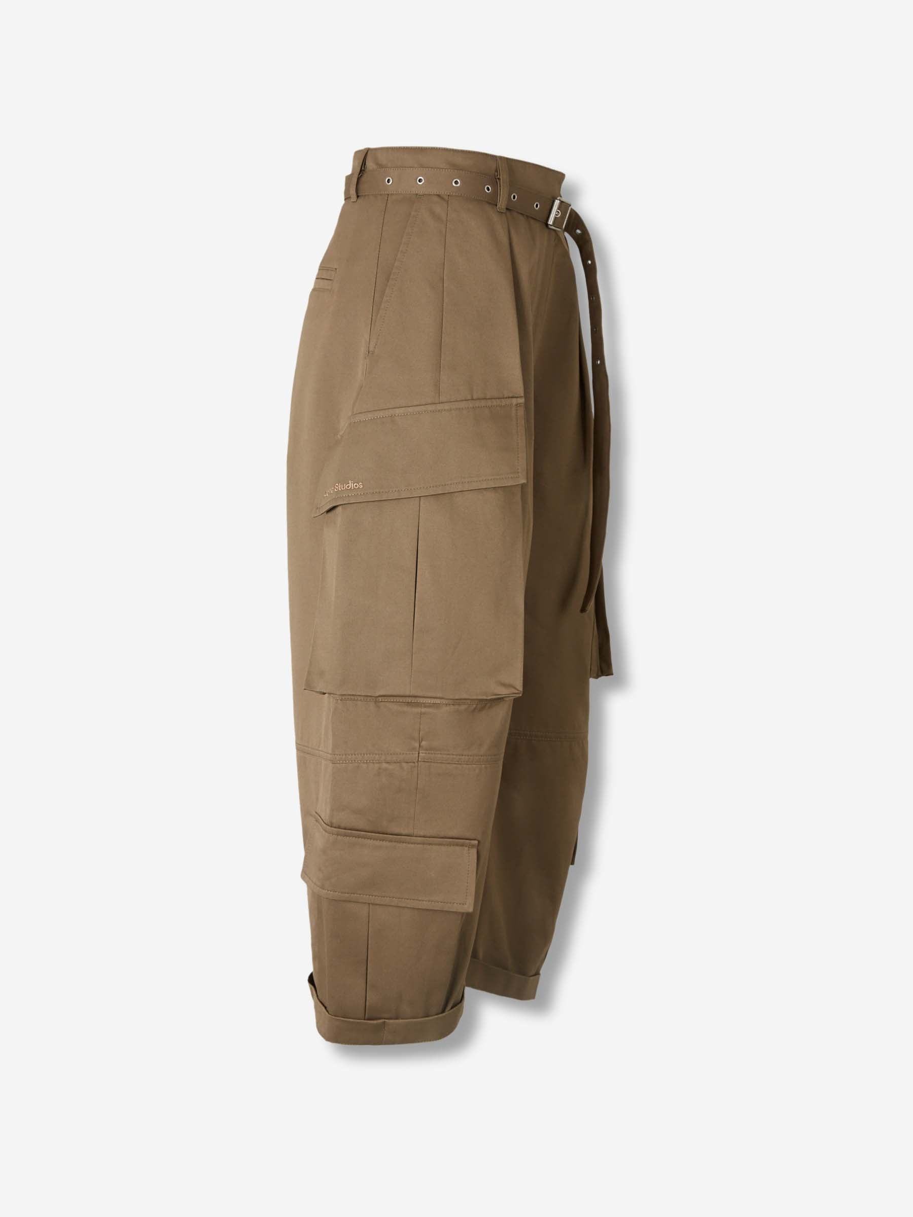 Acne Studios Mujer Barcelona Pantalones Cargo Twill color Verde Militar sku 761-003997 01 - Foto 2