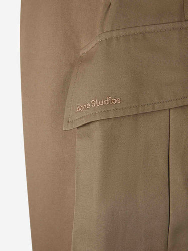 Acne Studios Mujer Barcelona Pantalones Cargo Twill color Verde Militar sku 761-003997 01 - Foto 4