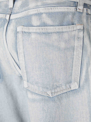 Acne Studios Mujer Barcelona Pantalones Anchos Cinturón color Azul Denim Claro sku 761-003998 01 - Foto 5