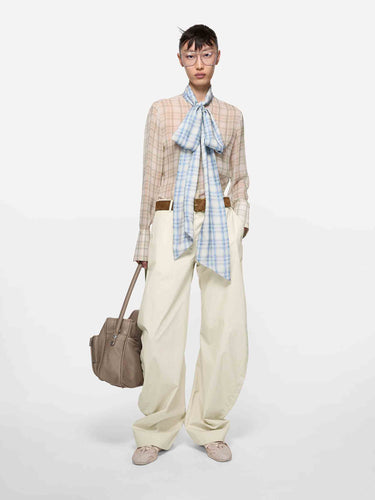 Acne Studios Mujer Barcelona Pantalones Anchos Casual color Marfil sku 761-003999 01 - Foto 2
