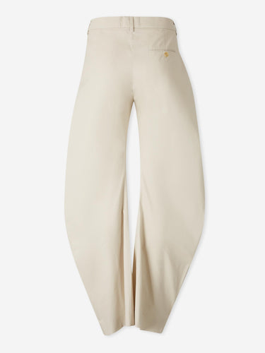 Acne Studios Mujer Barcelona Pantalones Anchos Casual color Marfil sku 761-003999 01 - Foto 3