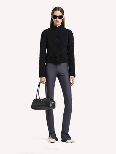 Courrèges Mujer Barcelona Leggings Ajustados Hebilla color Gris Antracita sku 761-004004 01 - Foto 2
