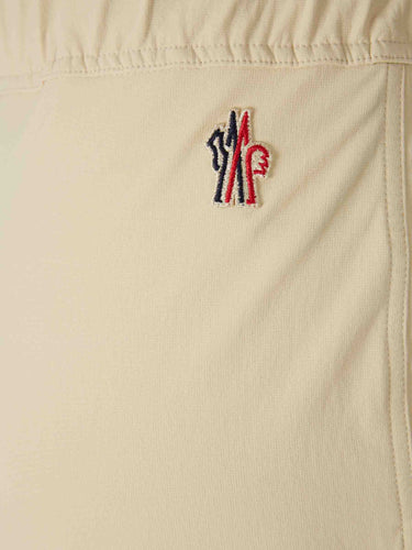 Moncler Grenoble Mujer Barcelona Pantalones Rectos Deportivos color Crema sku 761-004011 01 - Foto 4